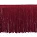 6 (15cm) Chainette Fringe Trim # CF06 Dark Wine Red #E10 (Dark Burgundy Red) 5 Yards (15 ft/4.5m)