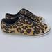 Coach Shoes | Coach Kira Animal Leopard Print Designer Sneakers Cheetah Women's Size 7 | Color: Brown/Tan | Size: 7.5