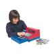 Learning Resources LSP2629-UK Pretend & Play Calculator Cash Register, Traditional Shopping Till, Includes Sterling Currency Play Money, Ages 3+, 28.9 x 15.7 x 25.4cm