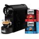 Bialetti Gioia, Espresso Coffee Machine for Aluminium Capsules, Including 32 Capsules, Supercompact, Tank 500 ml, Black