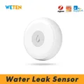 EWeLink – capteur de fuite d'eau Tuya Zigbee détecteur d'alarme fonctionne avec Tuya Hub Sonoff