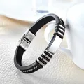 Bracelet de sport en métal et Silicone pour homme accessoire de poignet tendance pour basket-ball