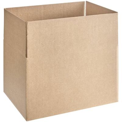 Lavex 20" x 14" x 12" Kraft Corrugated RSC Shipping Box - 20/Case