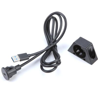 Accele USB-C to USB-A 4ft Dash Mount Adapter Extension