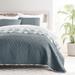 Becky Cameron All Season 3 Piece Distressed Damask Reversible Quilt Set with Shams