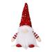 Christmas Gnome with Light 12 Inch Nisse Figurine Plush Swedish Nordic Tomte Scandinavian Elf X Mas Holiday Party Home Decor Ornaments