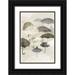 Selkirk Edward 23x32 Black Ornate Wood Framed with Double Matting Museum Art Print Titled - Umbrella Rain II