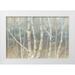 Coulter Cynthia 18x13 White Modern Wood Framed Museum Art Print Titled - Silver Birch Landscape