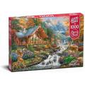 CherryPazzi Alpine Serenity 1000 Pieces Premium Jigsaw Puzzle - High Definition with Vibrant Colors for Adults and Teens Modern Art Unique Gift Challenging 1000 Pieces Puzzles 27.6 x 19.7