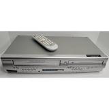 Pre-Owned Sylvania Dvc841 DVD VCR Combo Dvd Player Vhs Player with Remote and Cables (Good)