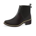 Kate Spade Shoes | Kate Spade Black Boots 6b | Color: Black/Gold | Size: 6