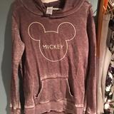 Disney Tops | Disney Bunrout Mickey Mouse Hoodie | Color: Brown | Size: L