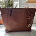 Michael Kors Bags | Michael Kors Jet Set East West Top Zip Tote | Color: Brown | Size: Os