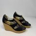 Michael Kors Shoes | Michael Kors Summe Platform Sandal Heels Wedges Size 10 | Color: Black | Size: 10