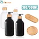 Distributeur de savon givré de 500ml rechargeable pompe à shampoing bouteille de savon conteneur