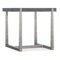 Hooker Furniture Chapman Trestle End Table Metal in Brown/Gray | 25.25 H x 26 W x 26.5 D in | Wayfair 6033-80113-94
