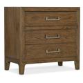 Hooker Furniture Chapman 3 - Drawer Nightstand in Wood in Brown | 30.25 H x 32.25 W x 17.25 D in | Wayfair 6033-90016-85