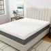 King Firm 12" Gel/Foam Mattress - The Twillery Co.® Potrero 12-Inch Gel Air Foam Standard Size, Breathable, Zip-off Cover, Low Motion Transfer | 80 H x 60 W 12 D in Wayfair