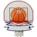 The Holiday Aisle® Basketball Hanging Figurine Ornament Ceramic/Porcelain in Blue/Orange | 3 H x 4 W x 1 D in | Wayfair