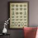 Astoria Grand Heraldic Crowns & Coronets IV Premium Framed Canvas- Ready To Hang Canvas, Solid Wood in Gray | 27 H x 18 W x 2.5 D in | Wayfair