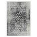 Black 91 x 63 x 0.3 in Area Rug - Williston Forge Rug Branch Distressed Oriental Grey Indoor Area Rug Polypropylene | 91 H x 63 W x 0.3 D in | Wayfair