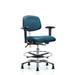 Latitude Run® Ergonomic Task Chair Aluminum/Upholstered in Blue | 45.5 H x 27 W x 25 D in | Wayfair CC32363AD45649F9896F3AF8685CAA3F