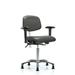 Latitude Run® Darrach Ergonomic Task Chair Aluminum/Upholstered in Gray/Brown | 45.5 H x 27 W x 25 D in | Wayfair 0EF5913371BA4D3D88C87D0263EE4DE2