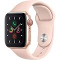 (Used) Apple Watch Series 5 GPS+LTE w/ 44MM Gold Aluminum Case & Pink Sand Sport Band