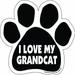 Imagine This Paw Car Magnet I Love My Grandcat 5-1/2-Inch by 5-1/2-Inch