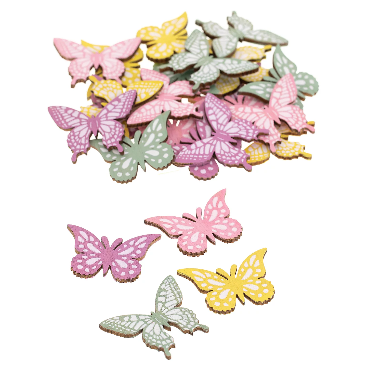 Streuteile Schmetterling, 3,5 cm, 24 Stück