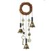 Witch Bell Door Wind Chimes Witchy Wall Decor Witch Wind Chimes for Your Own Patio Porch Garden and Backyard 1