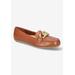 Wide Width Women's Cullen Flats by Bella Vita in Dark Tan Leather (Size 11 W)