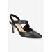 Extra Wide Width Women's Arabella Pump by Bella Vita in Black Leather (Size 10 WW)