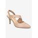 Extra Wide Width Women's Arabella Pump by Bella Vita in Nude Leather (Size 12 WW)