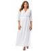 Plus Size Women's Scallop Lace Maxi Dress by Jessica London in White (Size 20 W)