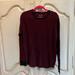 American Eagle Outfitters Shirts | American Eagle Outfitters Burgundy Thermal Shirt - Great Condition | Color: Red | Size: M