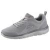Sneaker SKECHERS "SUMMITS", Herren, Gr. 44, grau (hellgrau), Textil, sportlich, Schuhe, mit gepolstertem Schaftrand, Freizeitschuh, Halbschuh, Schnürschuh