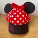 Disney Accessories | Disneyland Disney Minnie Ears Hat, Embroidered / Customized | Color: Black/Red | Size: Os