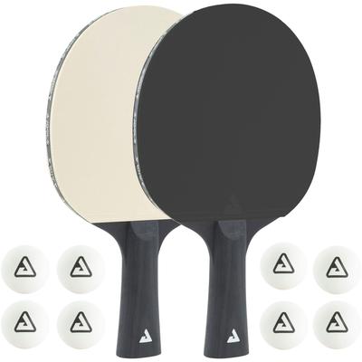 Tischtennisschläger JOOLA "JOOLA Tischtennis-Set BLACK + WHITE" bunt Tischtennisschläger