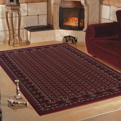 Teppich AYYILDIZ TEPPICHE "Marrakesh 351", rot, B:240cm H:12mm L:340cm, Kunstfaser, Teppiche, Wohnzimmer