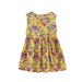 JDEFEG Frilly Dresses for Little Girls Children Dress Sundress Summer Kids Princess Print Sleeveless Girls Flowers Girls Dress&Skirt Waist Dress Cotton Blend Yellow 90