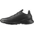 Salomon Alphacross 5 Herren Trailrunningschuhe, Starker Grip, Anhaltender Komfort, Vielseitige Performance, Black, 41 1/3