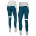 Women's KIYA TOMLIN Midnight Green/Gray Philadelphia Eagles Colorblock Tri-Blend Leggings