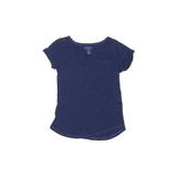 Old Navy Short Sleeve T-Shirt: Blue Tops - Kids Girl's Size 6