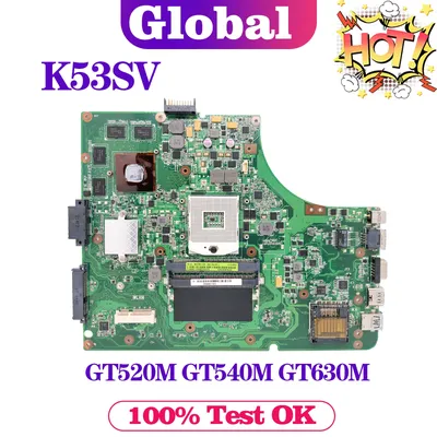 EllFU-Carte mère pour ordinateur portable carte mère K53S K53SV K53SM K53SJ K53SK K53SC