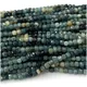 Veemake – perles Cube à facettes en Tourmaline verte et bleue pour la fabrication de bijoux