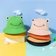 Chapeau de pêche grenouille pour femmes et hommes chapeau de dessin animé mignon chapeau Bob