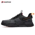 Baasploa-Chaussures de course en cuir pour hommes confortables légères imperméables chaussures