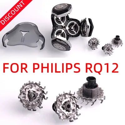 Têtes de rasoir de rechange RQ12 pour Philips RQ1250 RQ1260 RQ1285 RQ1285CC RQ1050 RQ1075 RQ1180X