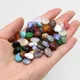 Perles multicolores en pierre de cristal naturel 10 pièces Quartz Rose Agate goutte d'eau pour